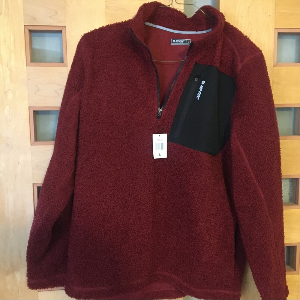 Hi-Tec Thermo Fleece 1/4 Zip, L, NWT